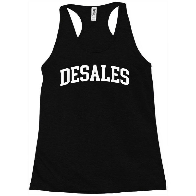 Desales Athletic Arch College University Alumni Racerback Tank by PokHoude | Artistshot