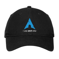 I Use Arch Btw Linux Adjustable Cap | Artistshot