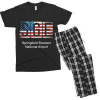 Sgf Springfield Branson National Airport Men's T-shirt Pajama Set | Artistshot