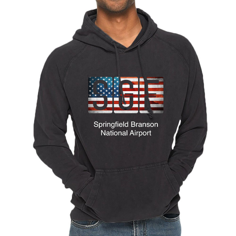 Sgf Springfield Branson National Airport Vintage Hoodie | Artistshot