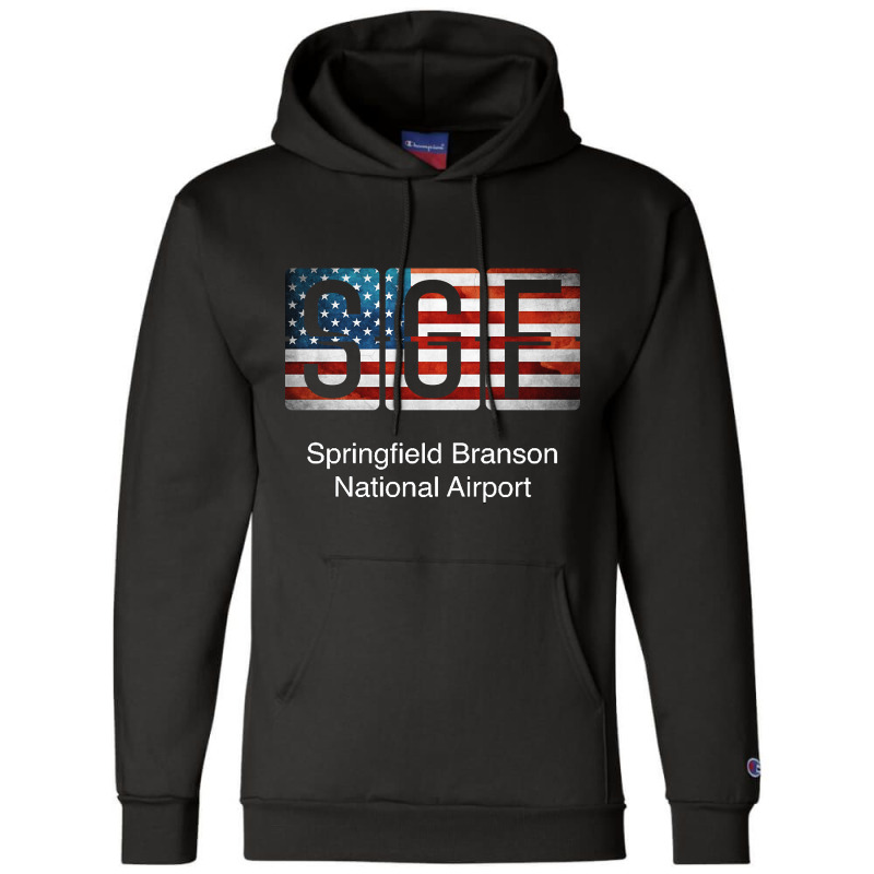 Sgf Springfield Branson National Airport Champion Hoodie | Artistshot