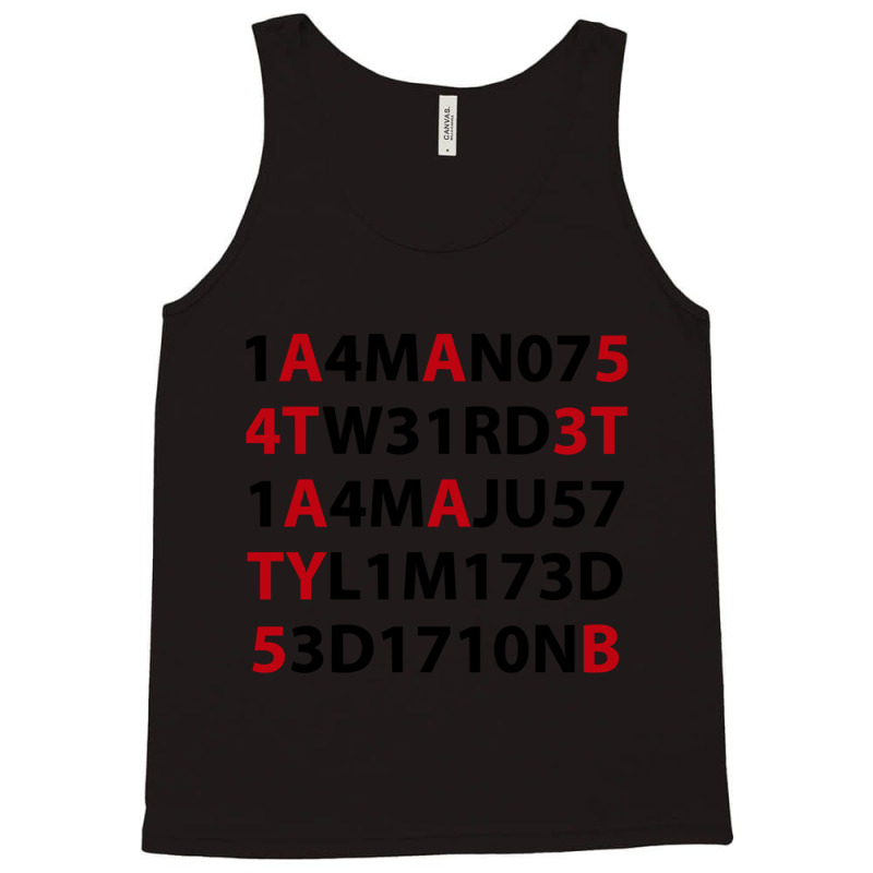 I’m Not Weird, I’m Just Limited Edition  1 4m N07 W31rd 1 4m Ju57  Tank Top by MONIQUEWORTH | Artistshot