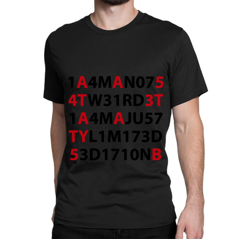 I’m Not Weird, I’m Just Limited Edition  1 4m N07 W31rd 1 4m Ju57  Classic T-shirt by MONIQUEWORTH | Artistshot