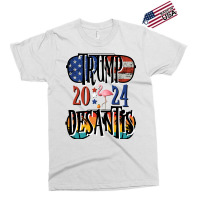 Trump Desantis 2024 Eection Merican Fag Famingo Stars 24 Puover Basic  Exclusive T-shirt | Artistshot