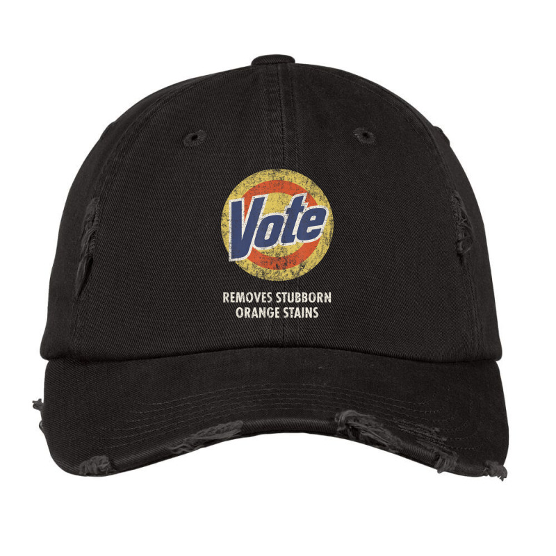 Anti-trump Vote Detergent Vintage Vintage Cap by cm-arts | Artistshot