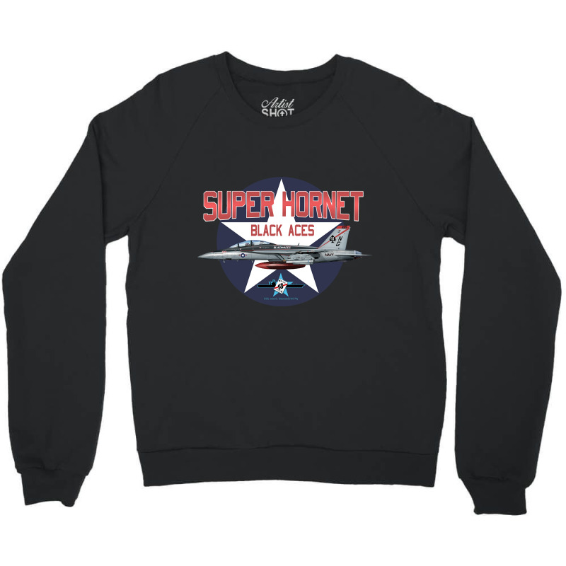 Super Hornet F18 Crewneck Sweatshirt by bummercaught | Artistshot