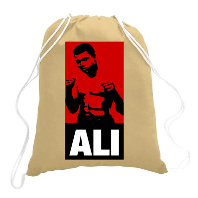 Muhammad Ali Drawstring Bags Designed By Tshiart