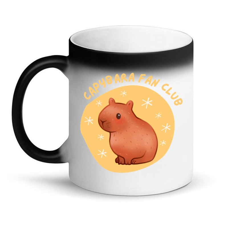 Cute Pastel Capybara Fan Club Magic Mug | Artistshot