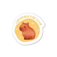 Cute Pastel Capybara Fan Club Sticker | Artistshot