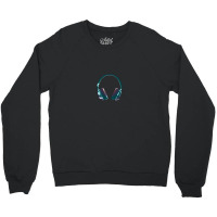 Headphone Crewneck Sweatshirt | Artistshot