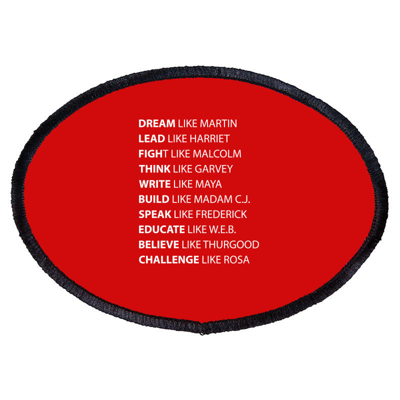 Black Lives Matter Oval Patch | Artistshot