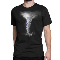 Tornado Hurricane Lightning Bolt Storm   Cloud Strikes Sky T Shirt Classic T-shirt | Artistshot