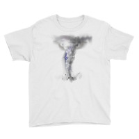 Tornado Hurricane Lightning Bolt Storm   Cloud Strikes Sky T Shirt Youth Tee | Artistshot