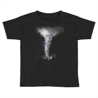 Tornado Hurricane Lightning Bolt Storm   Cloud Strikes Sky T Shirt Toddler T-shirt | Artistshot