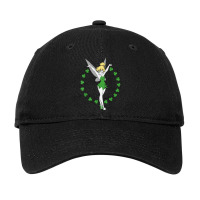 Tinker Bell Ring Of Shamrocks St. Patrick_s Day Adjustable Cap | Artistshot