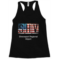 Shv Shreveport Regional Airport Racerback Tank | Artistshot