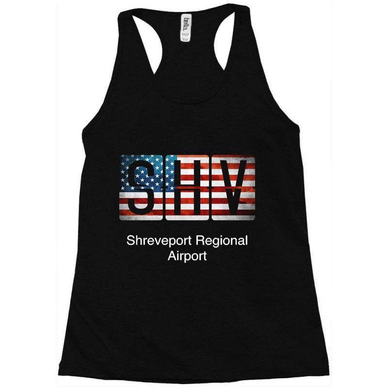 Shv Shreveport Regional Airport Racerback Tank by fenderbendable | Artistshot