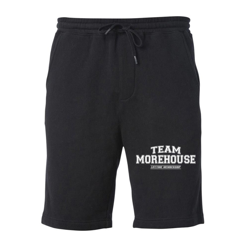 Team Morehouse  Proud Family Surname, Last Name Gift Fleece Short by cm-arts | Artistshot