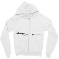 Graphic Fly Fishing Hook Line   Fish King Mackerel Tank Top Zipper Hoodie | Artistshot