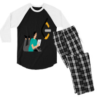 Leetcode Programmer Developer Men's 3/4 Sleeve Pajama Set | Artistshot