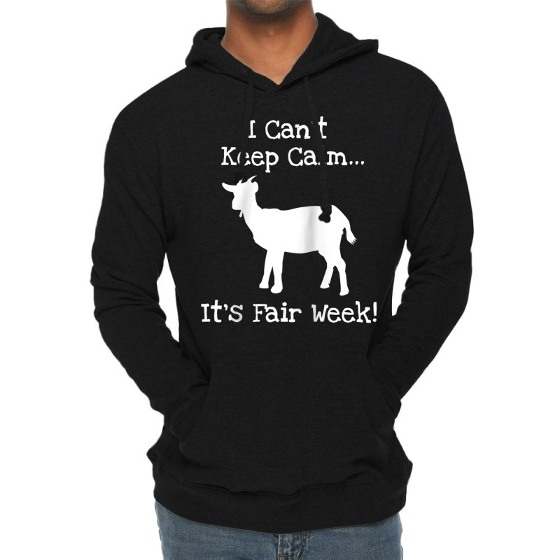 State And County Fair Show Goat Farm Animal Showing Raglan Baseball Te Lightweight Hoodie by cm-arts | Artistshot