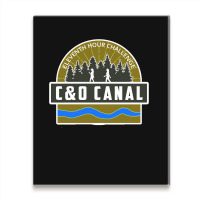 C&o Canal 11th Hour Challenge Classic Metal Print Vertical | Artistshot