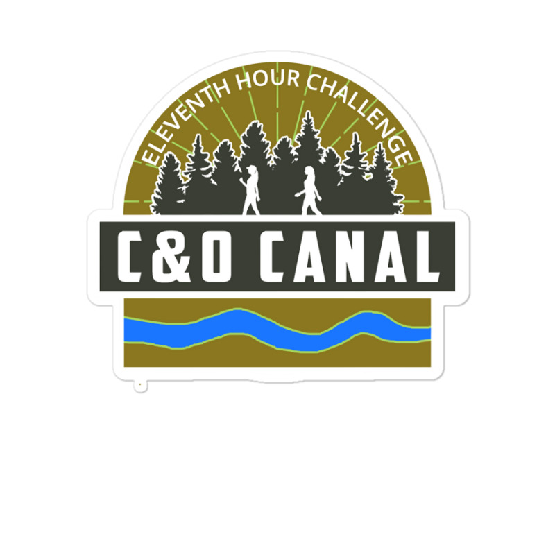 C&o Canal 11th Hour Challenge Classic Sticker | Artistshot