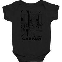 Campari - - - Distressed Style 70s Aesthetic Baby Bodysuit | Artistshot