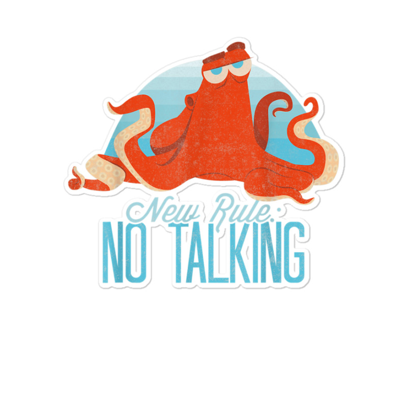 Finding Dory Hank No Talking Graphic Sticker | Artistshot