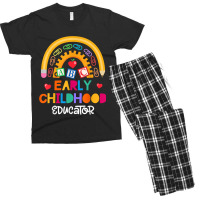 Teacher Early Childhood Educator Preschool Head Start Crew Men's T-shirt Pajama Set | Artistshot