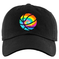 Basketball Tie Dye Rainbow Trippy Hippie Kids Cap | Artistshot