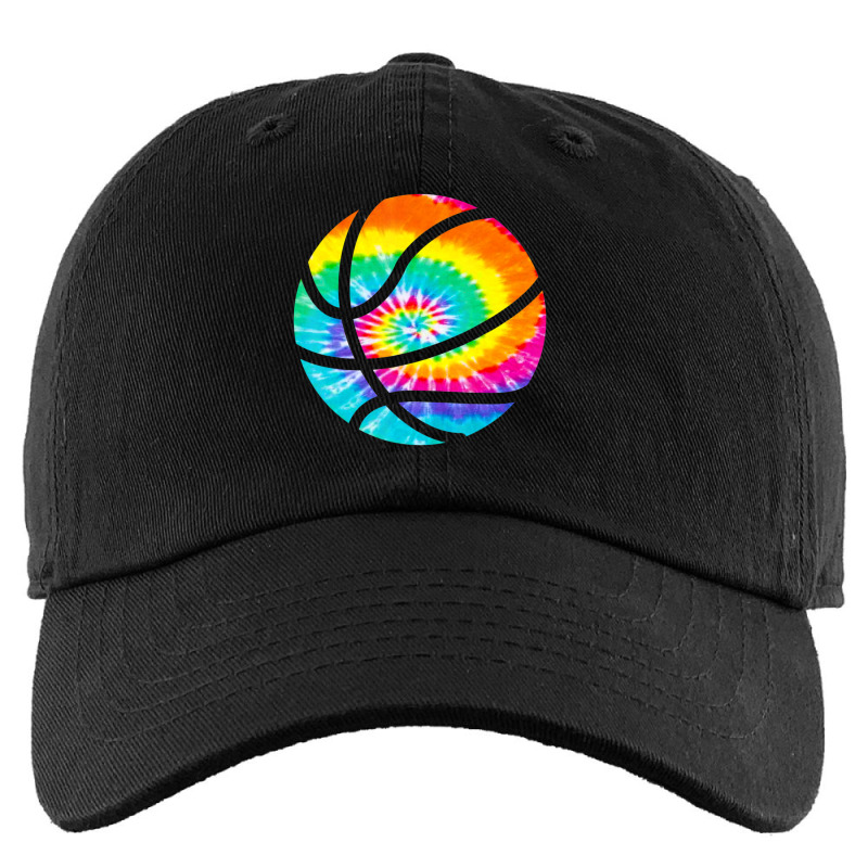 Basketball Tie Dye Rainbow Trippy Hippie Kids Cap by cm-arts | Artistshot