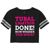 Tubal Ligation Done! Funny Tubes Tied T Shirt Scorecard Crop Tee | Artistshot