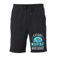 Future Marine Biologist Gift Biology Ocean Life Fleece Short | Artistshot