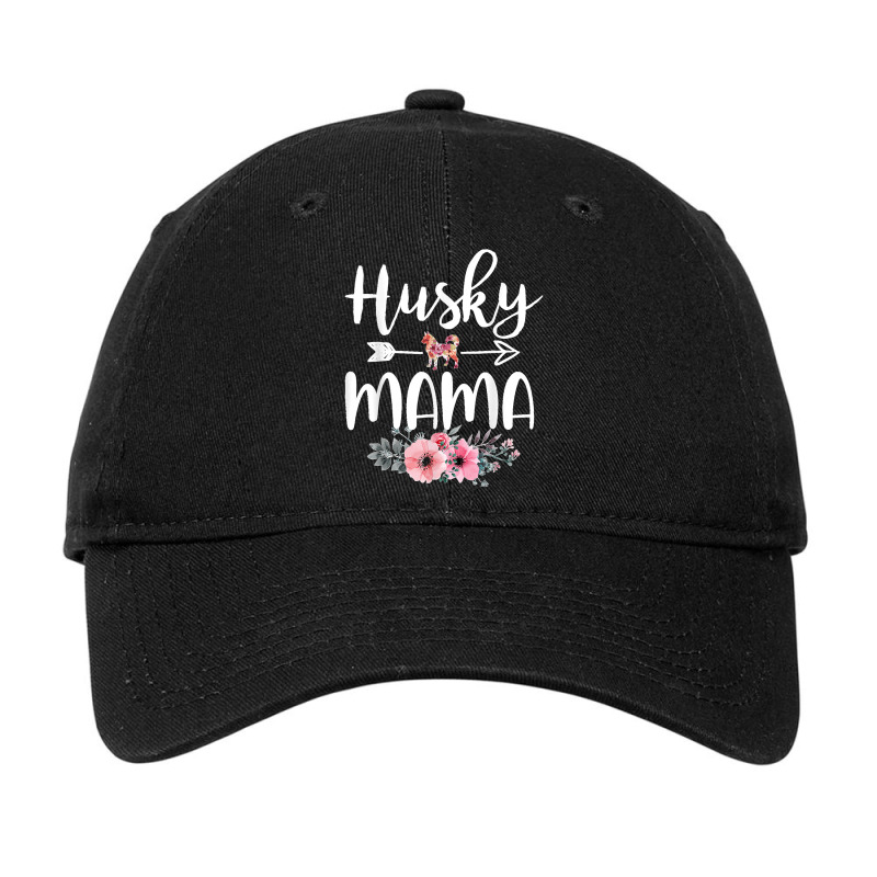 Fun Siberian Husky Mama Gift Dog Lover Apparel Huskies Mom Adjustable Cap by ROGERWILLIAMWARD | Artistshot