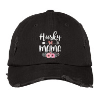 Fun Siberian Husky Mama Gift Dog Lover Apparel Huskies Mom Vintage Cap | Artistshot