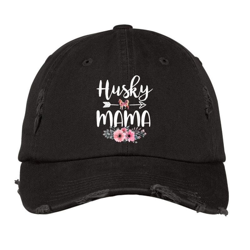 Fun Siberian Husky Mama Gift Dog Lover Apparel Huskies Mom Vintage Cap by ROGERWILLIAMWARD | Artistshot