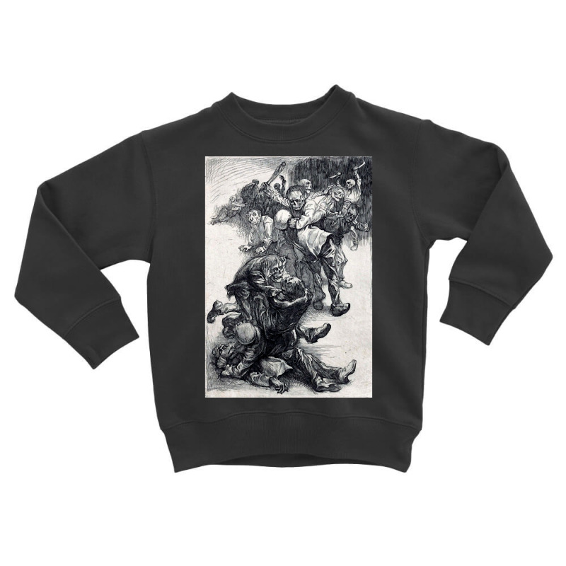 Vintage Zombies 2 Toddler Sweatshirt | Artistshot