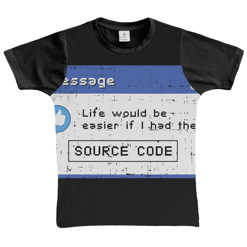 Source Code Message Graphic Youth T-shirt by fenderbendable | Artistshot