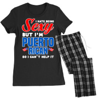 Being Sexy Puerto Rican Flag Pride Puerto Rico Women's Pajamas Set | Artistshot