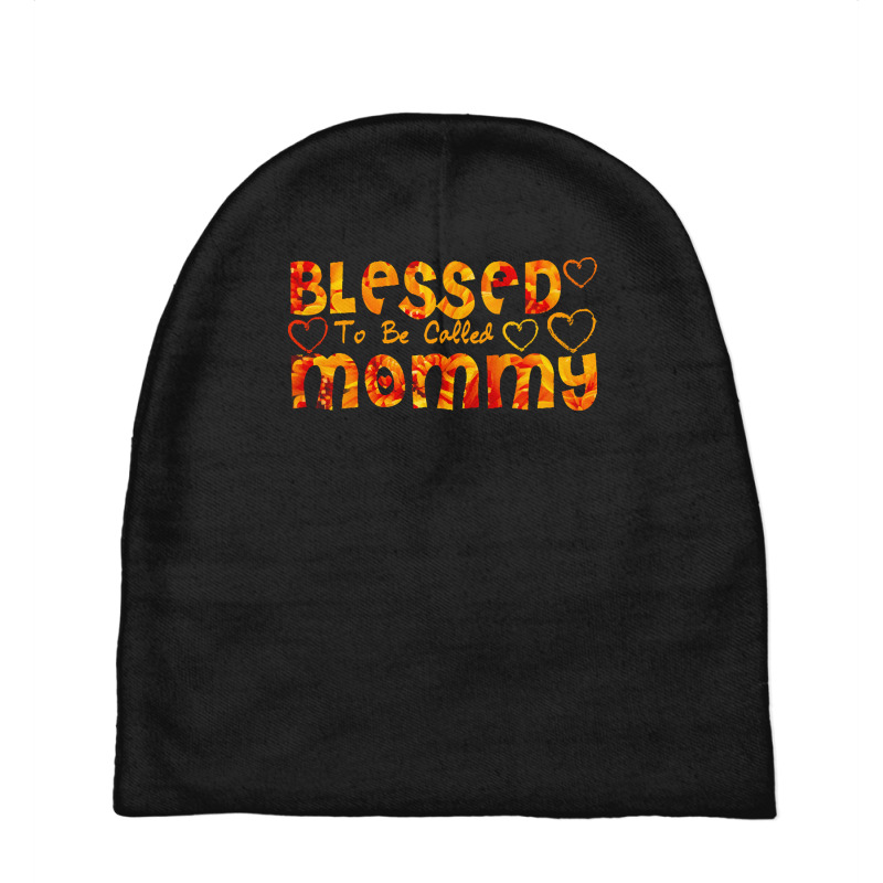 Blessed To Be Called Mommy T  Shirt Blessed To Be Called Mommy T  Shir Baby Beanies | Artistshot