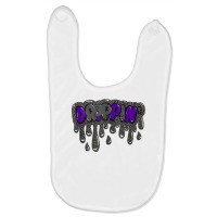 Drippin' Retro Dark Iris 3s Matching Tank Top Baby Bibs | Artistshot