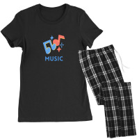 Music Minimal Abstract Art Women's Pajamas Set | Artistshot