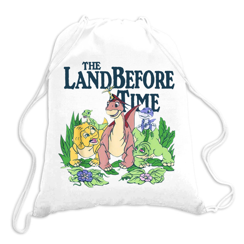 Land Before Time Drawstring Bags | Artistshot