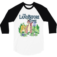 Land Before Time 3/4 Sleeve Shirt | Artistshot