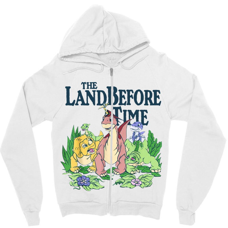 Land Before Time Zipper Hoodie | Artistshot