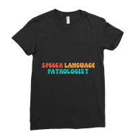 Speech Language Pathologist Ladies Fitted T-shirt | Artistshot