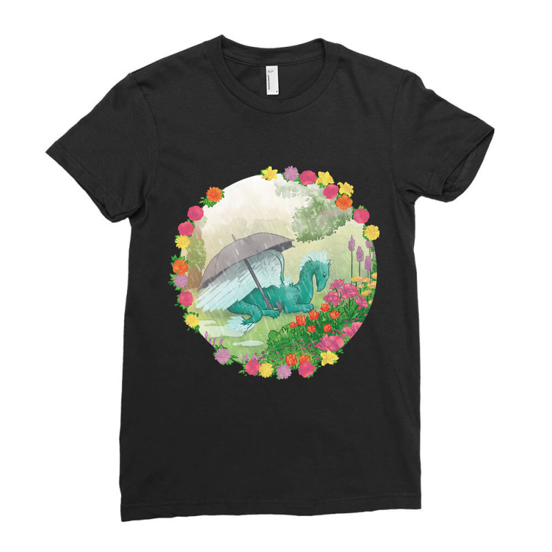 Spring Dragon-kyrdq Ladies Fitted T-Shirt by Kenlofu52 | Artistshot