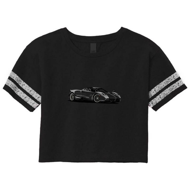 Pagani Huayra 1 Scorecard Crop Tee by JoniSprout | Artistshot