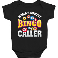 World's Coolest Bingo Caller Bingo Player Baby Bodysuit | Artistshot